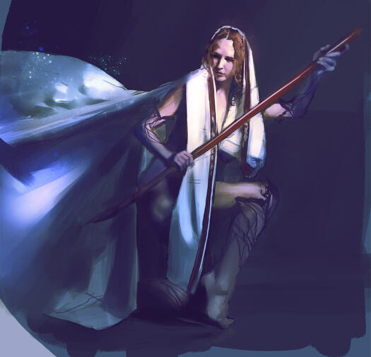 Wizard Fey Concept art