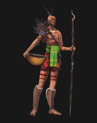 RuneQuest Riders Character Concept