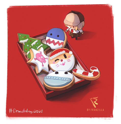 Christmas Cookies Ame Fanart